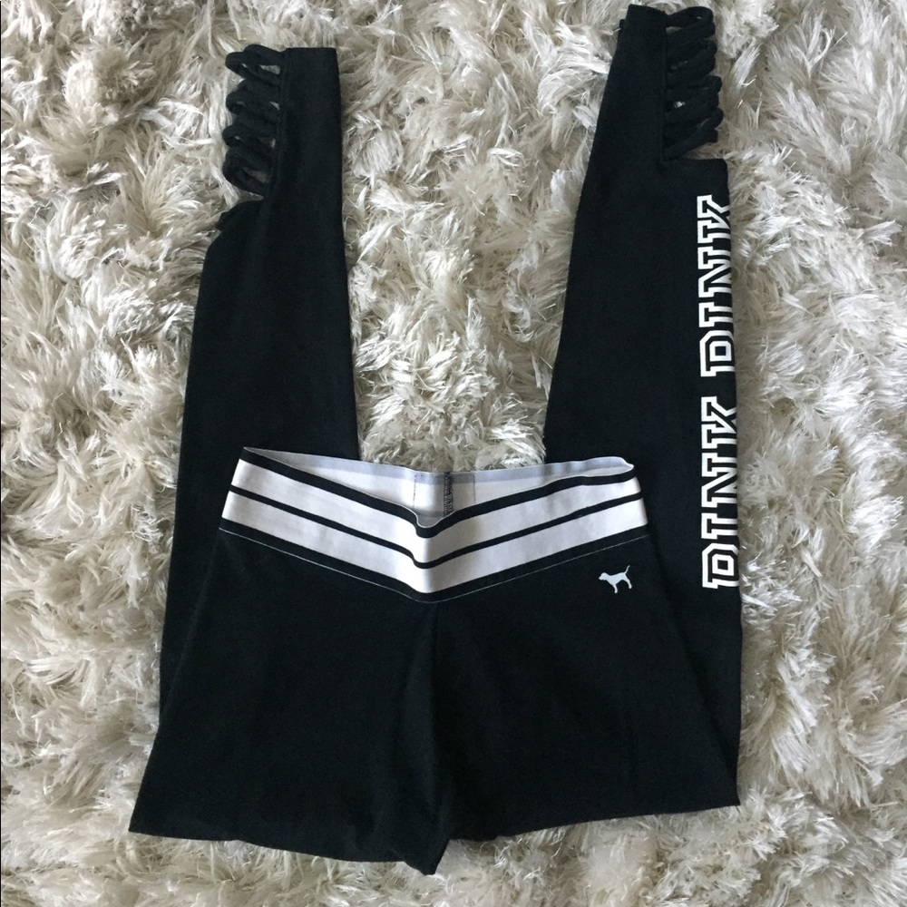 Pink victoria secret leggings